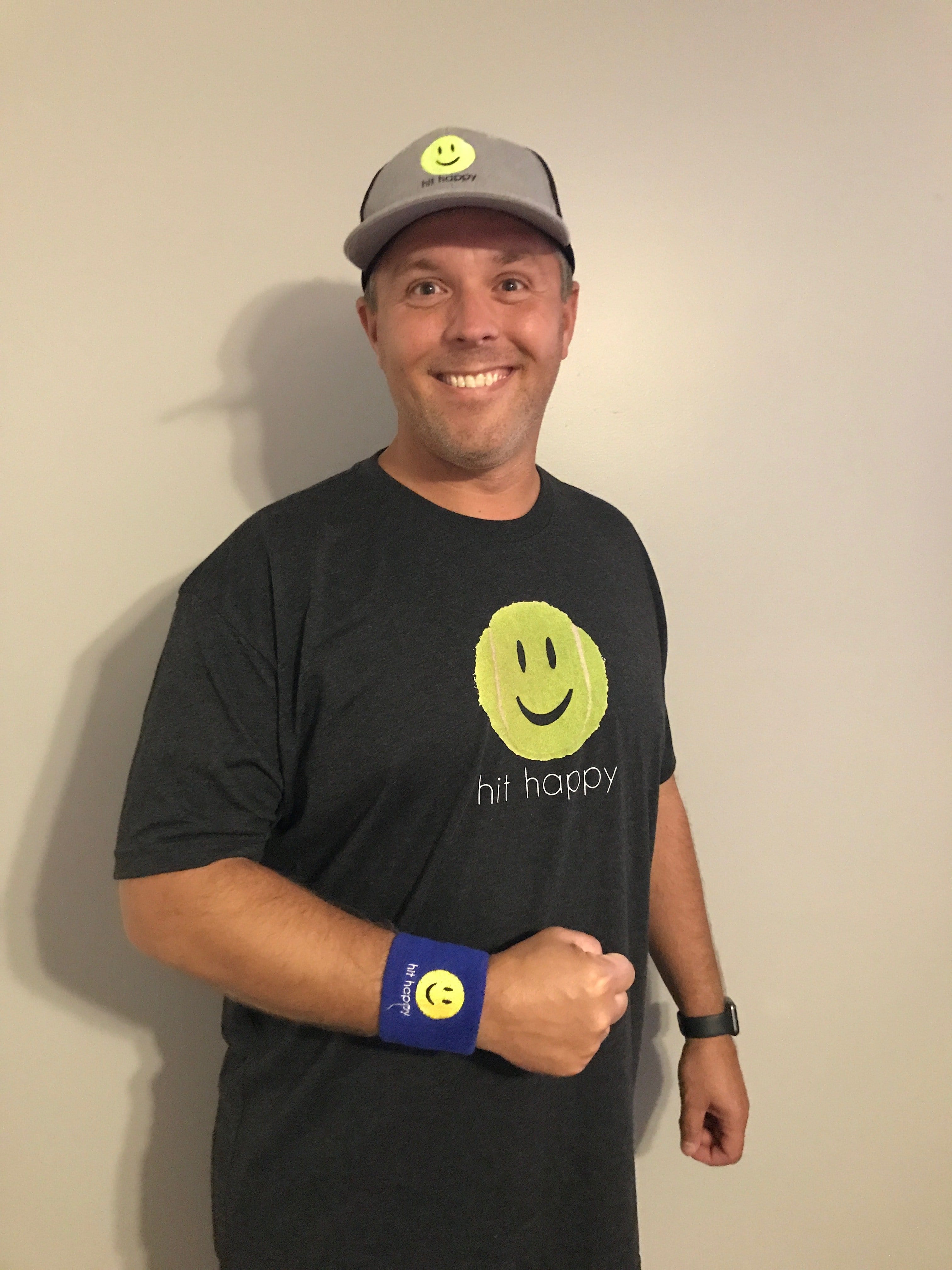 Hit Happy Tennis Wristbands