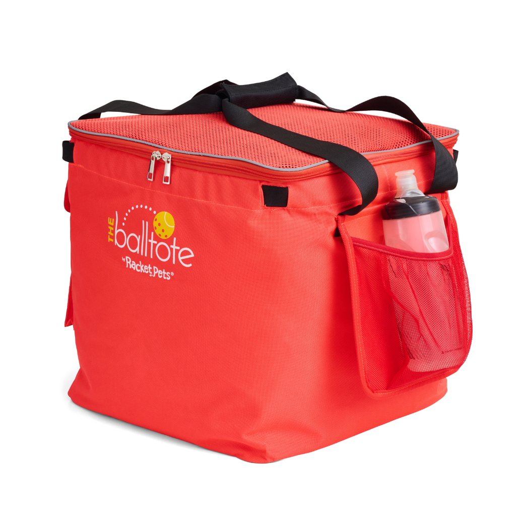 Ball Tote - Orange Replacement Bag for Tennis and Pickleball Pro Teaching Cart