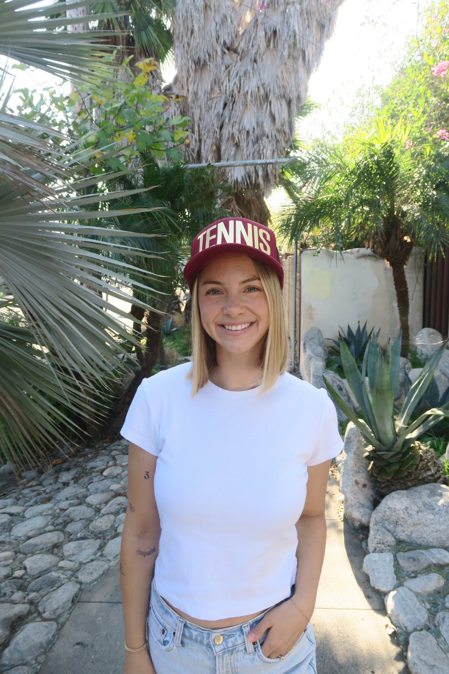 Tennis is Golden Trucker Hat