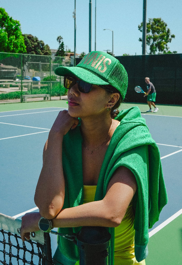 Tennis is Golden Trucker Hat