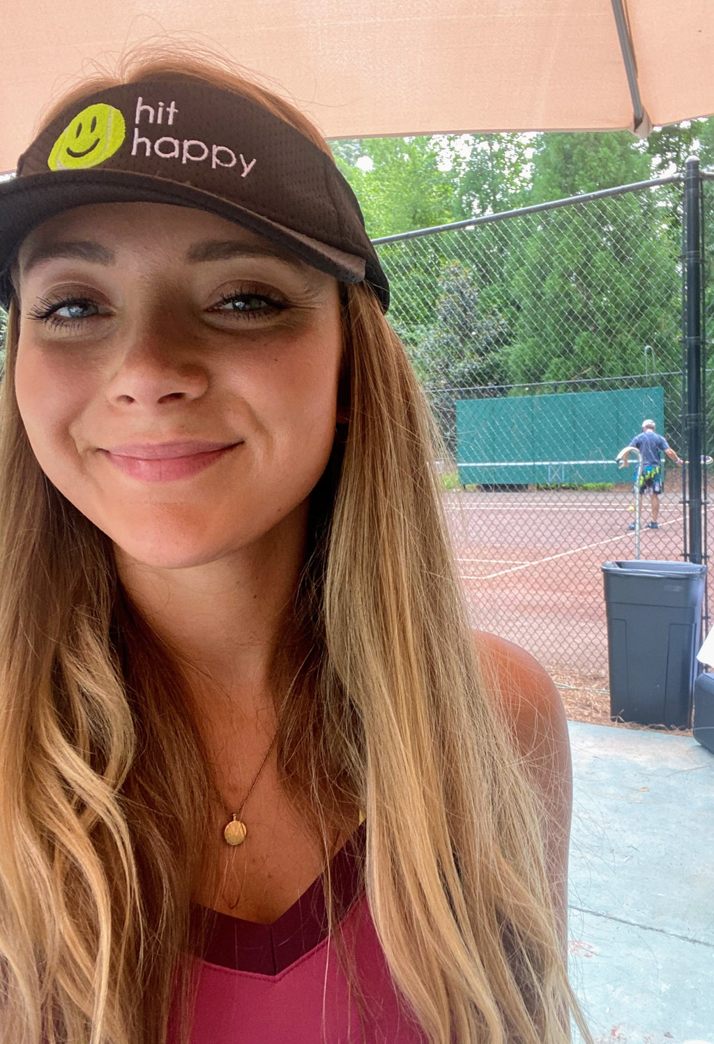 Hit Happy Mesh Tennis Visor