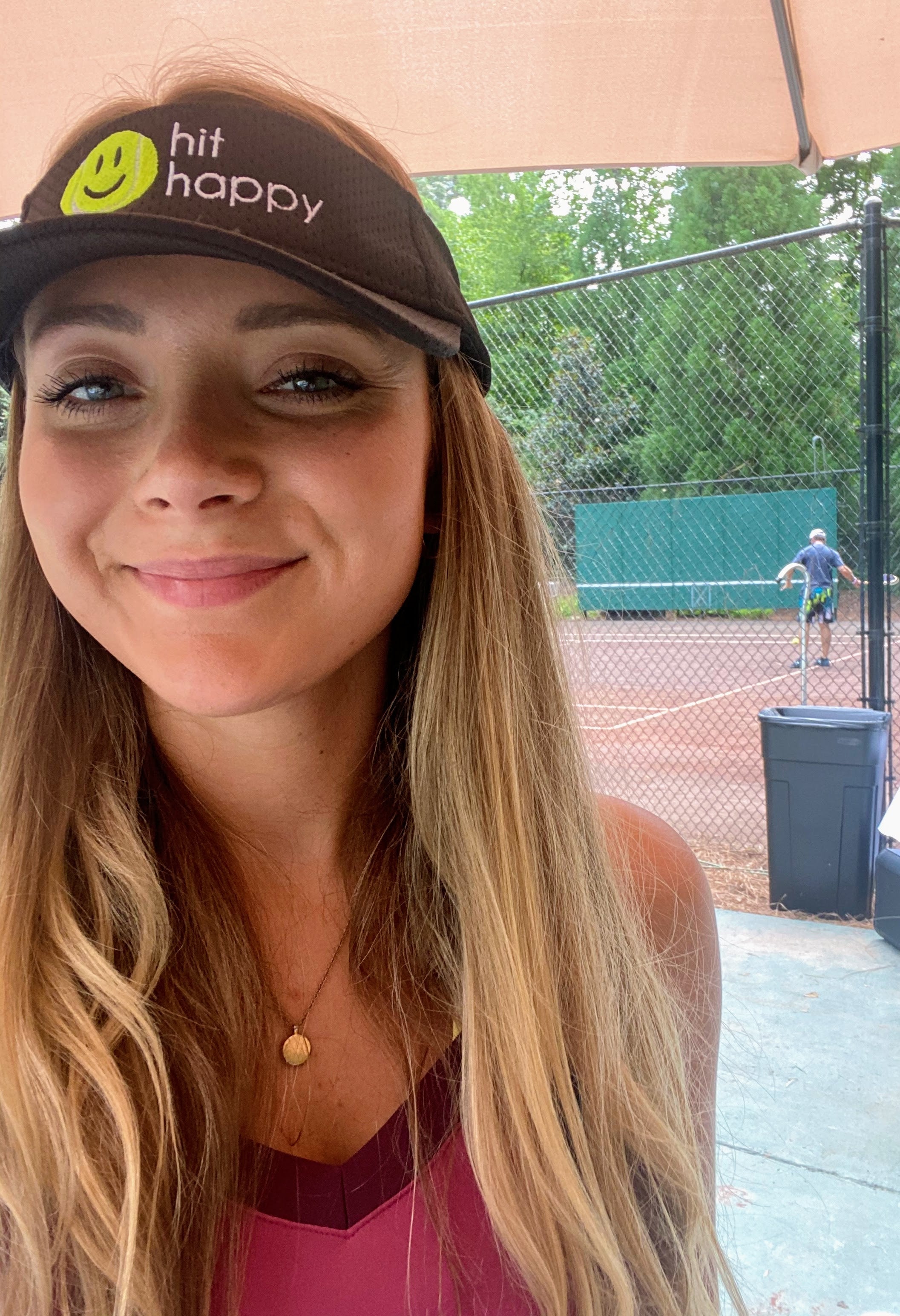 Hit Happy Mesh Tennis Visor