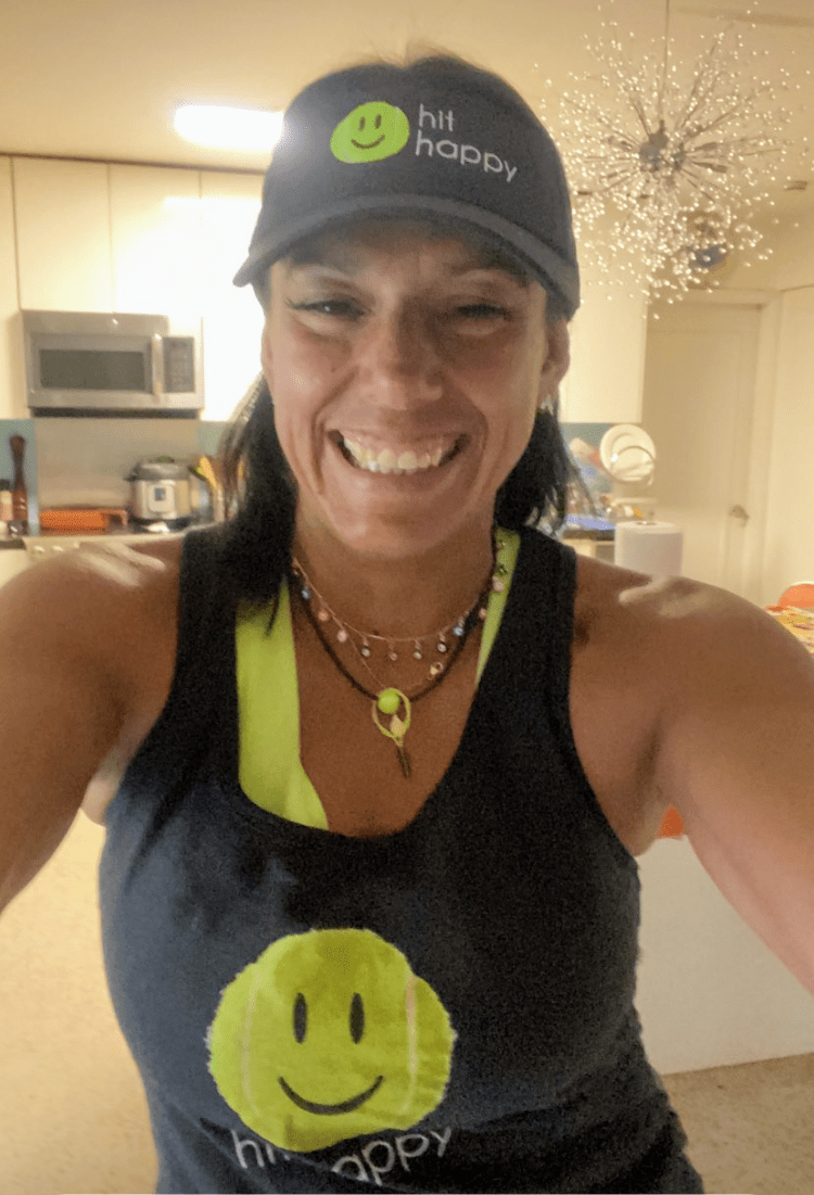 Hit Happy Mesh Tennis Visor