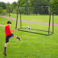 2-in-1 Kids Soccer Rebounder and Soccer Goal with Adjustable Height