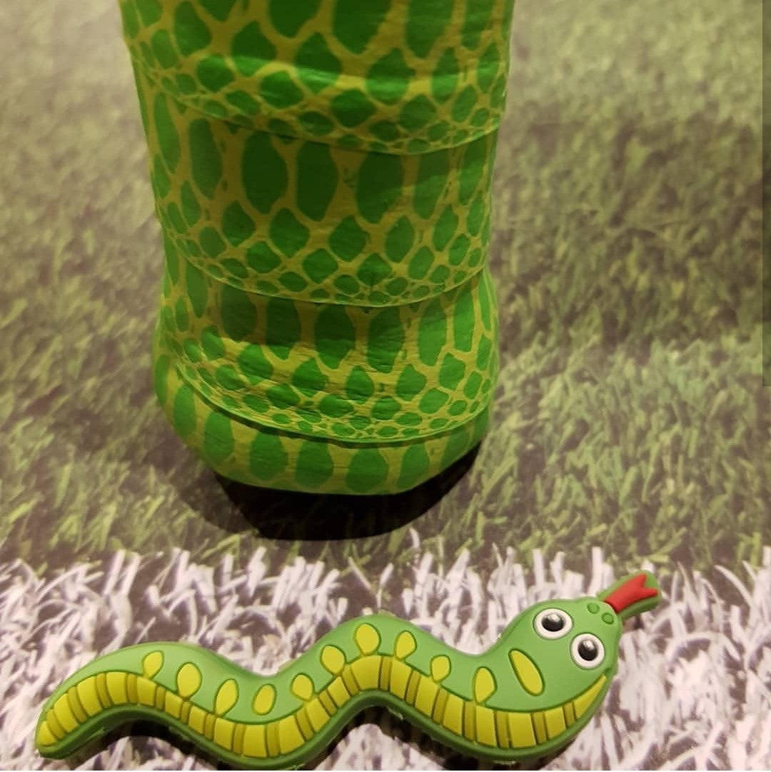 Overgrip Tape for Tennis Racket - Green Snake (pack of 2)