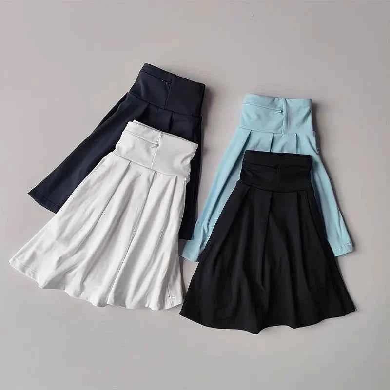 Women's Stretchy Sports Tennis Set with Pockets