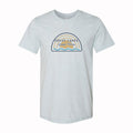 Mens T-Shirt Michigan Great Lakes Great Times (Heather Ice Blue)-FINAL SALE