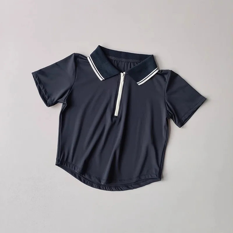 Women's Stretchy Sports Tennis Set with Pockets