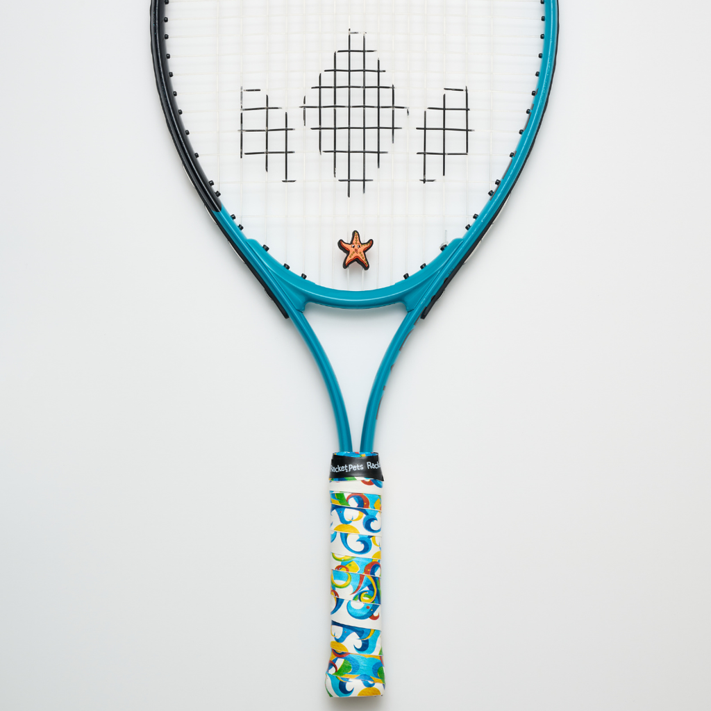 Overgrip Tape for Tennis Racquet - Sea Life - Blue (pack of 2)