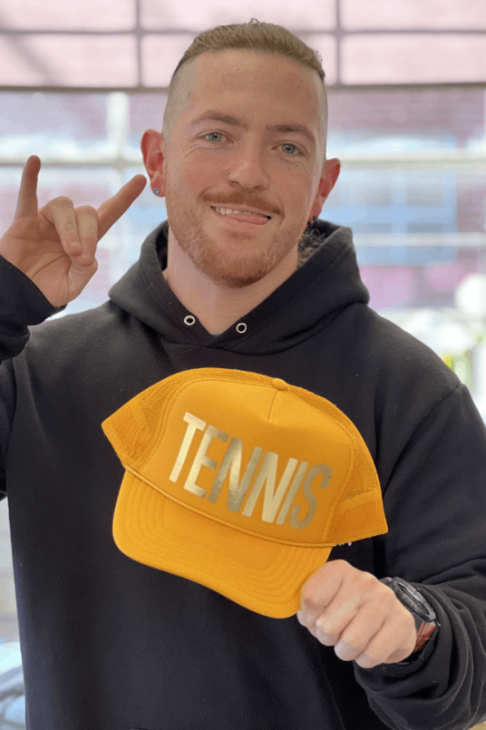 Tennis is Golden Trucker Hat