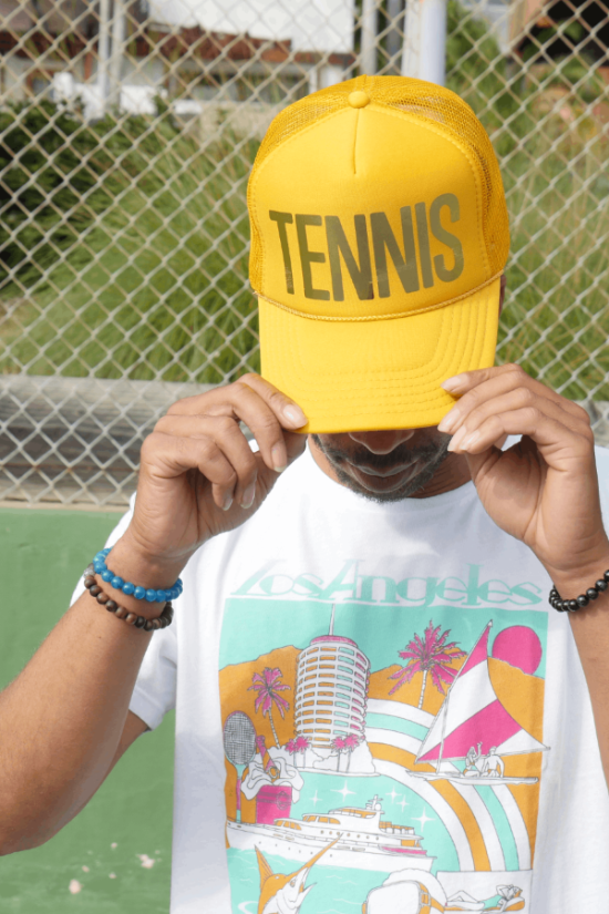 Tennis is Golden Trucker Hat