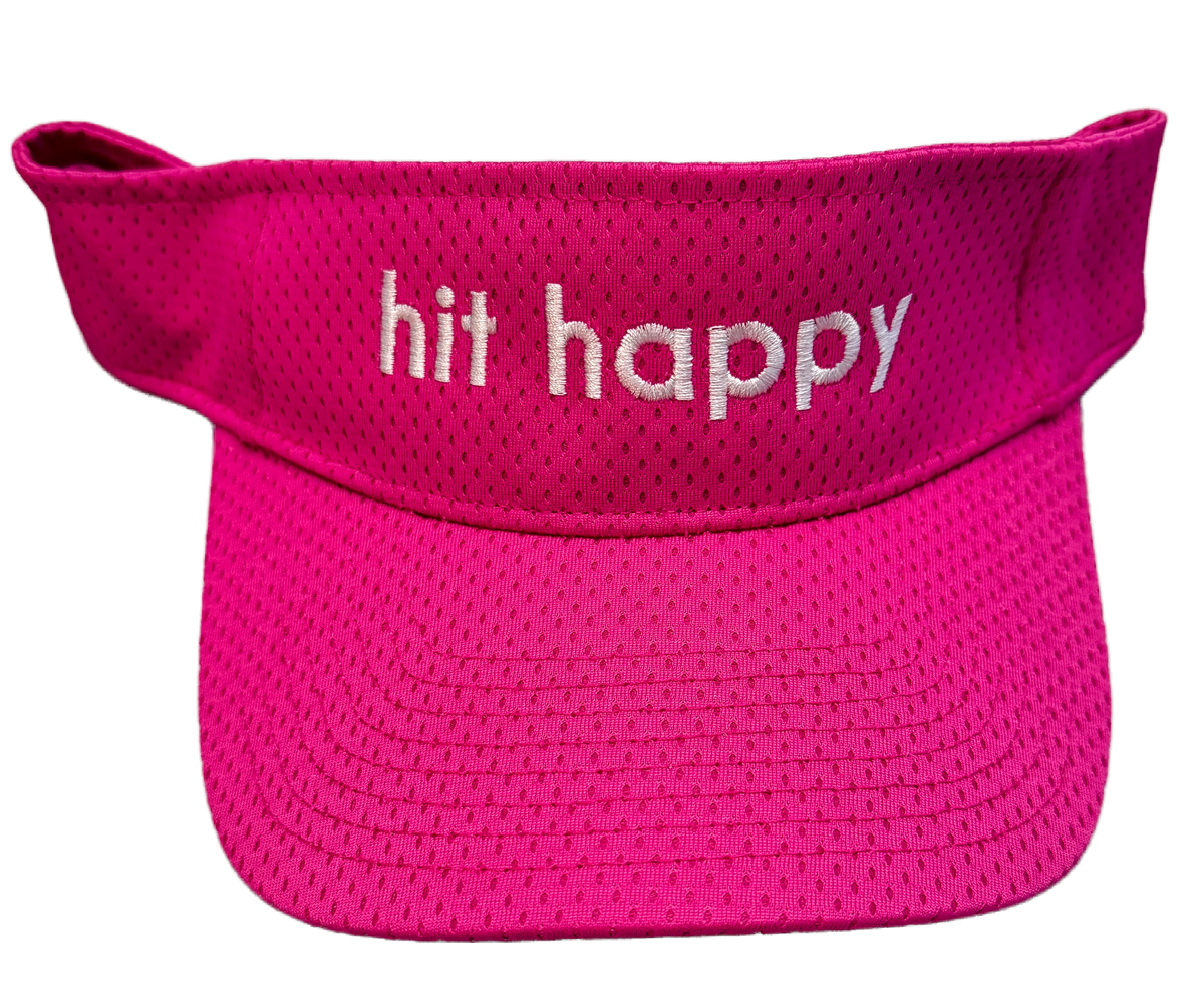 Hit Happy Mesh Tennis Visor