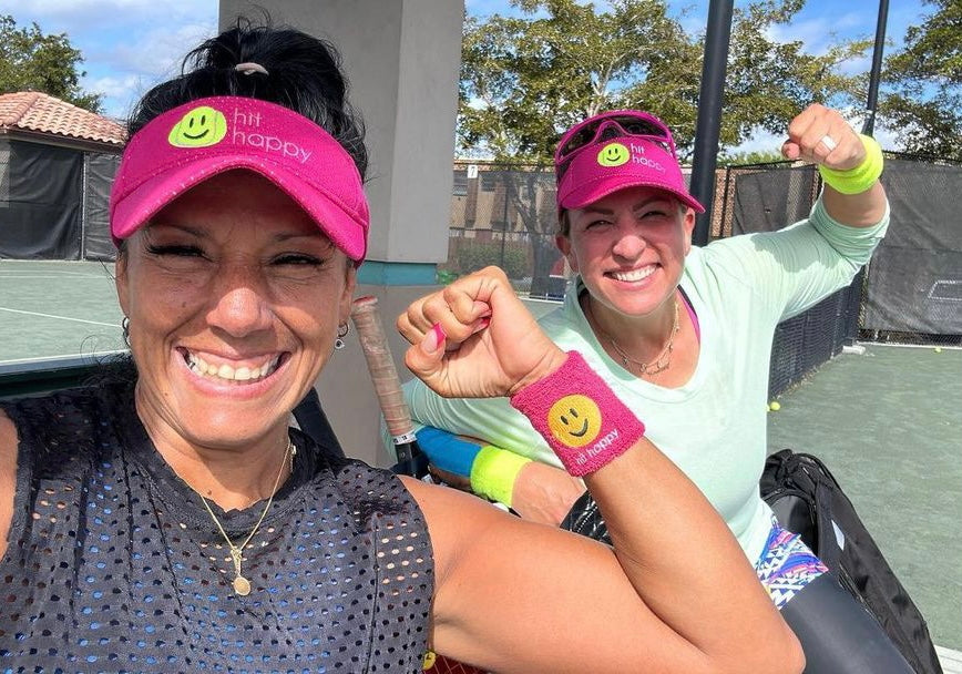 Hit Happy Mesh Tennis Visor
