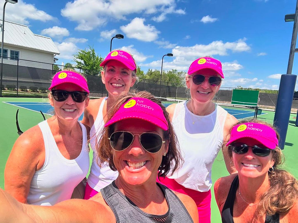 Hit Happy Mesh Tennis Visor