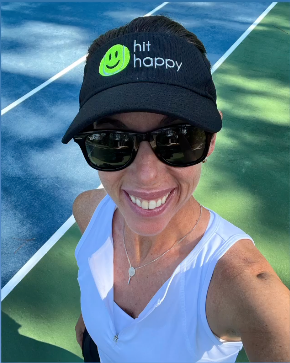 Hit Happy Mesh Tennis Visor